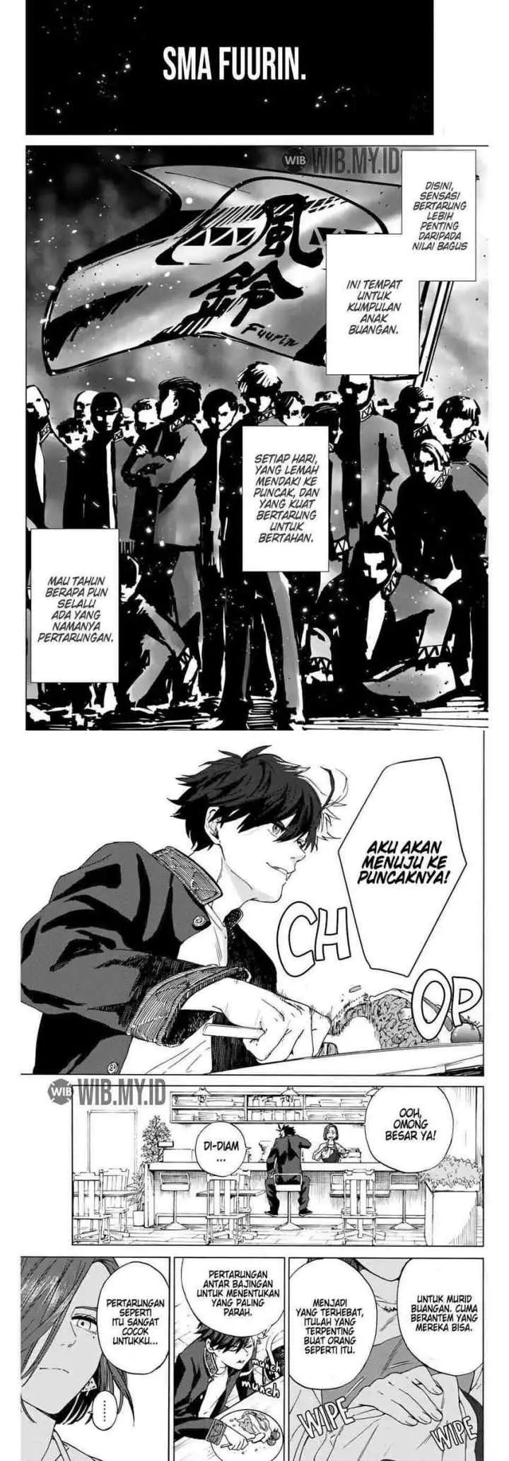 Wind Breaker (NII Satoru) chapter 1.1 halaman 7