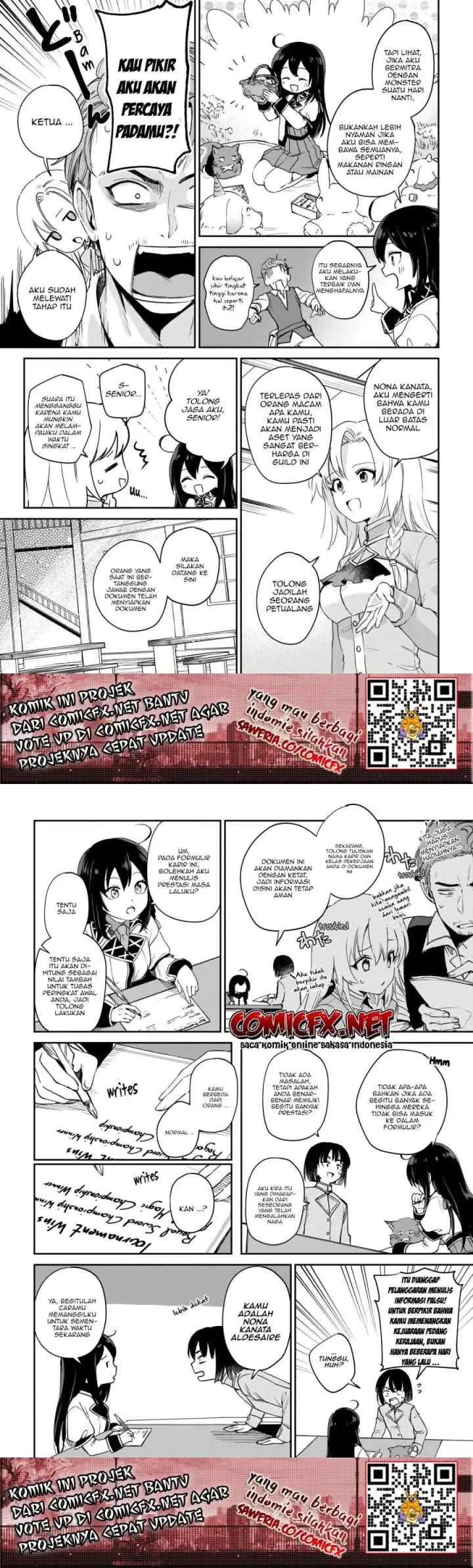 Seijo-sama? Ie, Toorisugari no Mamonotsukai desu! chapter 3.3 halaman 7