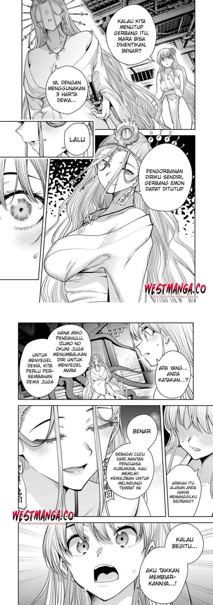 Sakigake no Hana Miko chapter 77 halaman 6