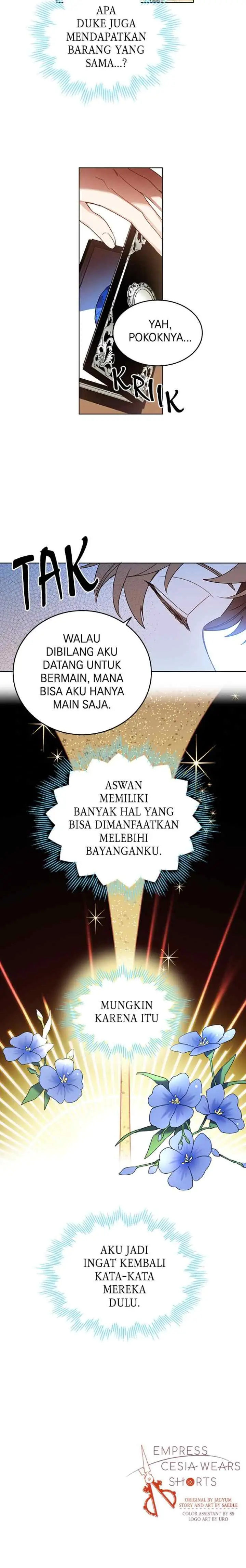 Queen Cecia's Shorts chapter 91 halaman 17