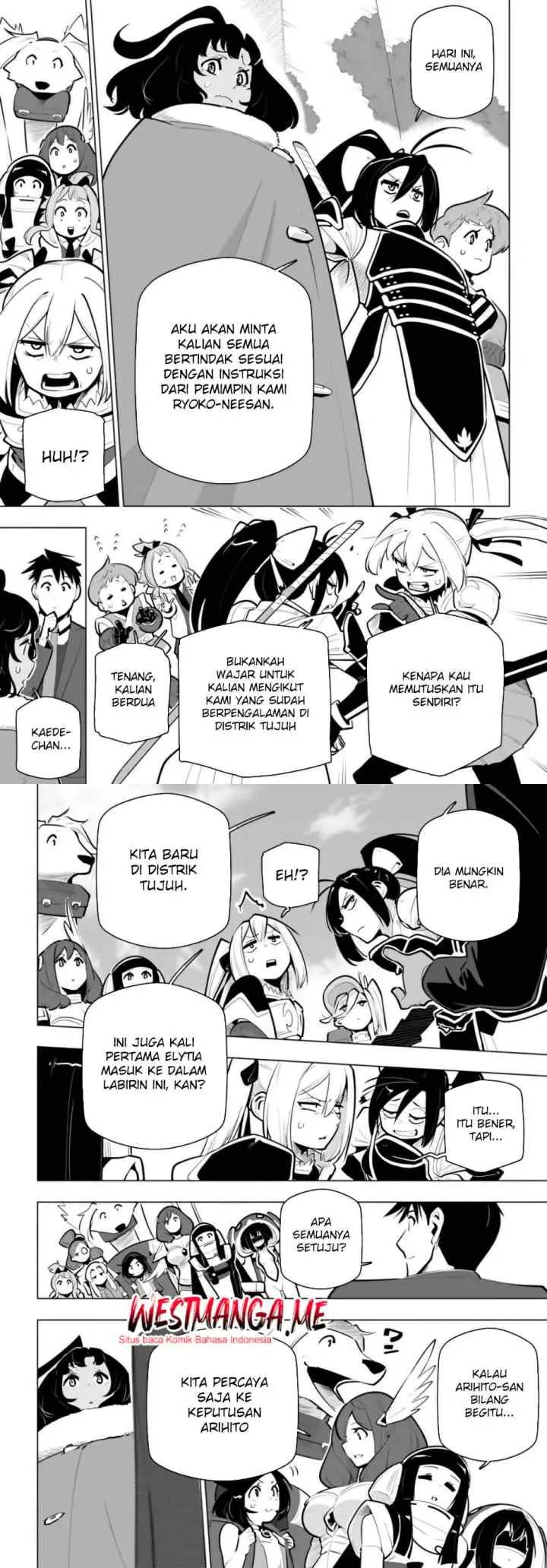 Sekai Saikyou no Kouei: Meikyuukoku no Shinjin Tansakusha chapter 35 halaman 8