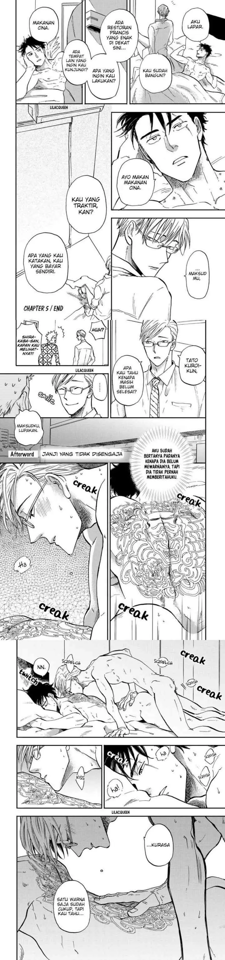 Hakujin to Kurobotan chapter 5 halaman 13