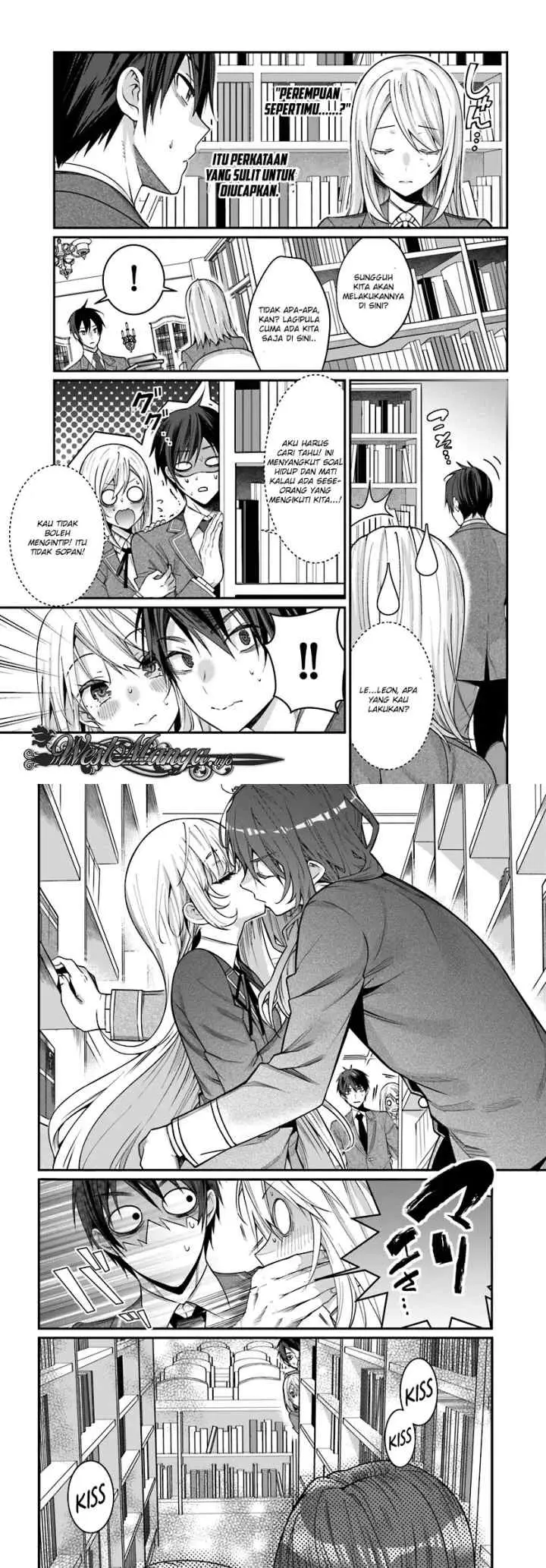 Otome Game Sekai wa Mob ni Kibishii Sekai Desu chapter 7.1 halaman 6