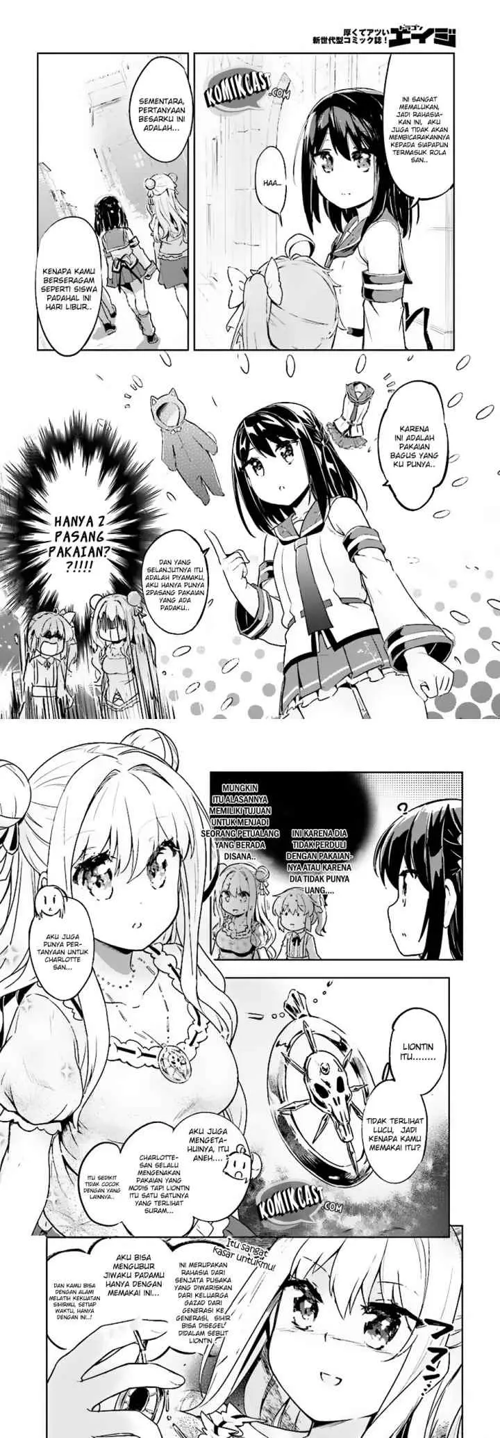 Kenshi o Mezashite Nyugaku Shitanoni Maho Tekisei 9999 Nandesukedo!? chapter 7 halaman 5