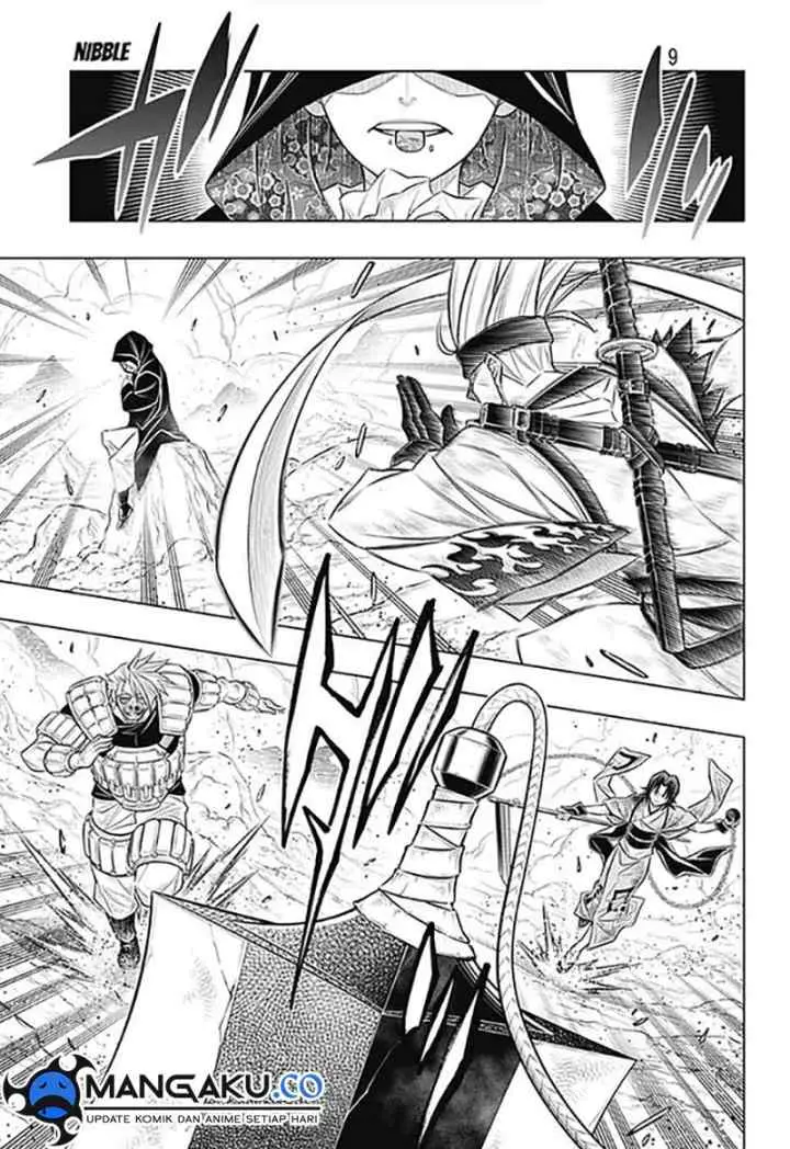 Rurouni Kenshin: Hokkaido-hen chapter 55 halaman 9