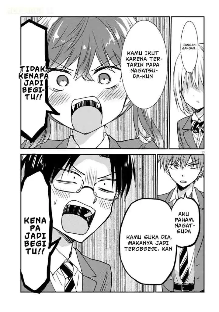 Kao ni Denai Kashiwada-san to Kao ni Deru Oota-kun + chapter 27 halaman 14