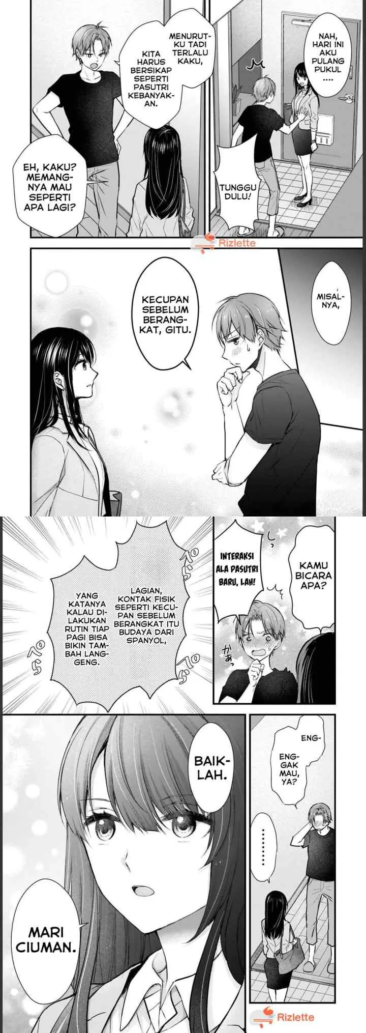 Tsuma ga Kanpeki Sugiru node, Chotto Ran Shite Ī Desu ka? chapter 1 halaman 8