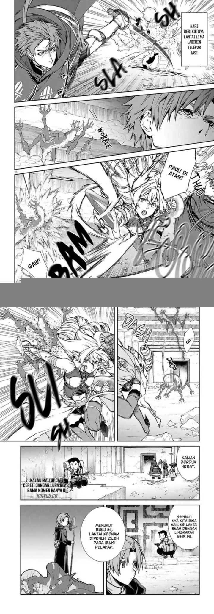 Mushoku Tensei: Isekai Ittara Honki Dasu chapter 105 halaman 11
