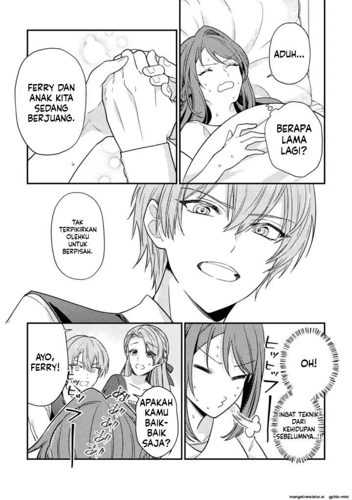 Heroine ga Kuru Mae ni Ninshin shimashita ~Tsunda Hazu no Akuyaku Reijou desuga, Douyara Chigau youdesu~ chapter 9.3 halaman 8