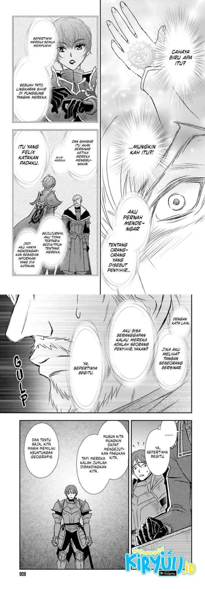 Shinigami ni Sodaterareta Shoujo wa Shikkoku no Tsurugi wo Mune ni Idaku chapter 44 halaman 6