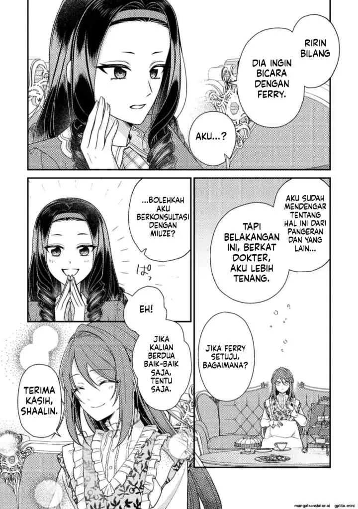 Heroine ga Kuru Mae ni Ninshin shimashita ~Tsunda Hazu no Akuyaku Reijou desuga, Douyara Chigau youdesu~ chapter 7.3 halaman 11