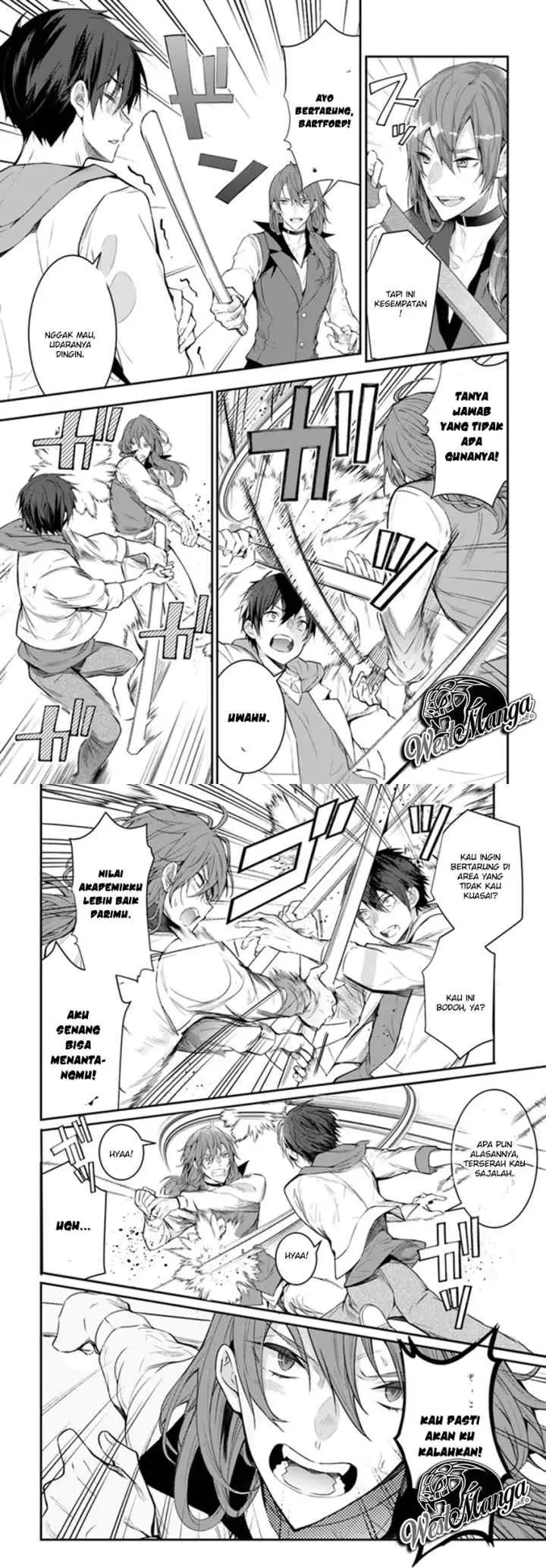 Otome Game Sekai wa Mob ni Kibishii Sekai Desu chapter 24.2 halaman 4