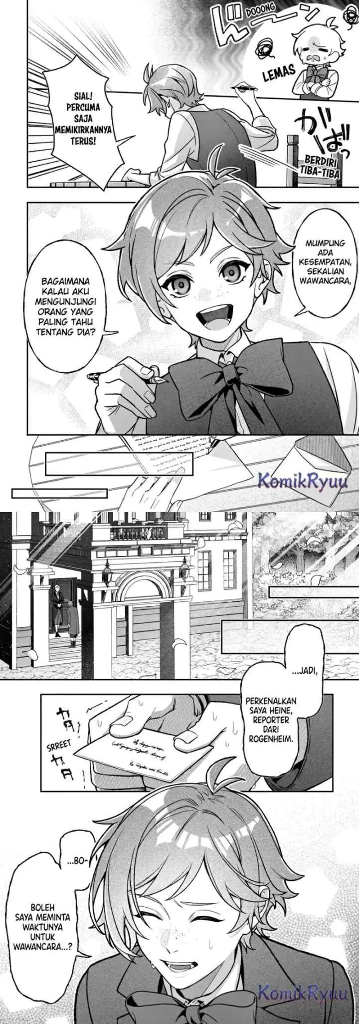 Akuyaku Reijou no Yuigon Jou chapter 5 halaman 5