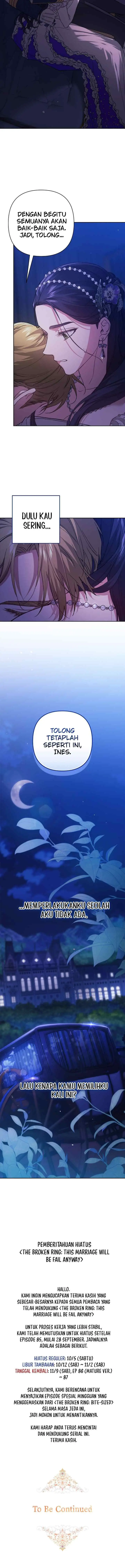 The Broken Ring: This Marriage Will Fail Anyway chapter 85 halaman 16