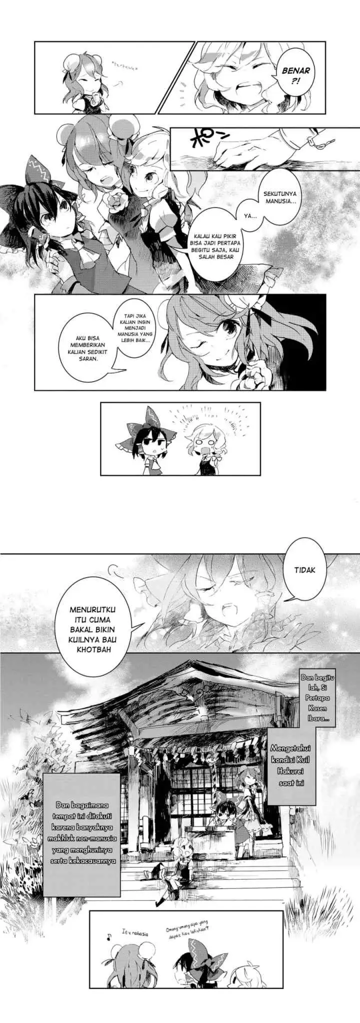 Touhou Ibara Kasen ~ Wild and Horned Hermit chapter 1 halaman 14