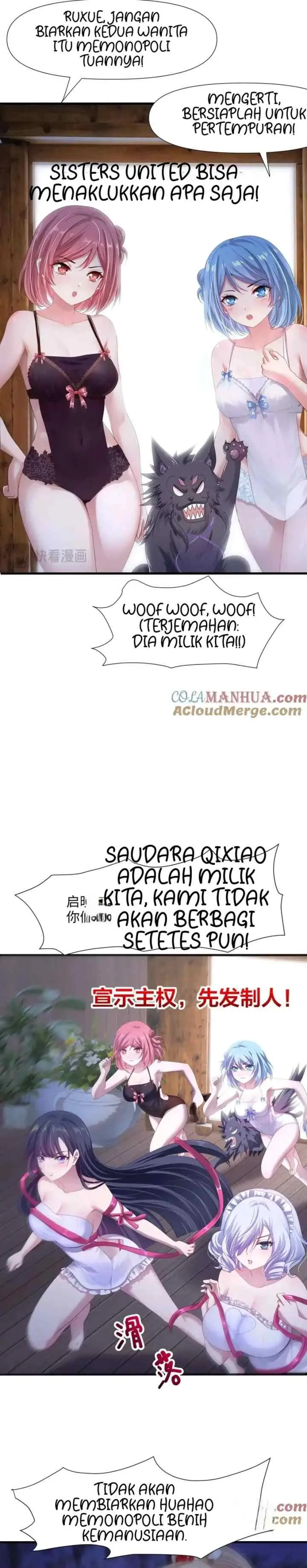 After Merging With the Goddess, I Am Invincible chapter 50 halaman 8