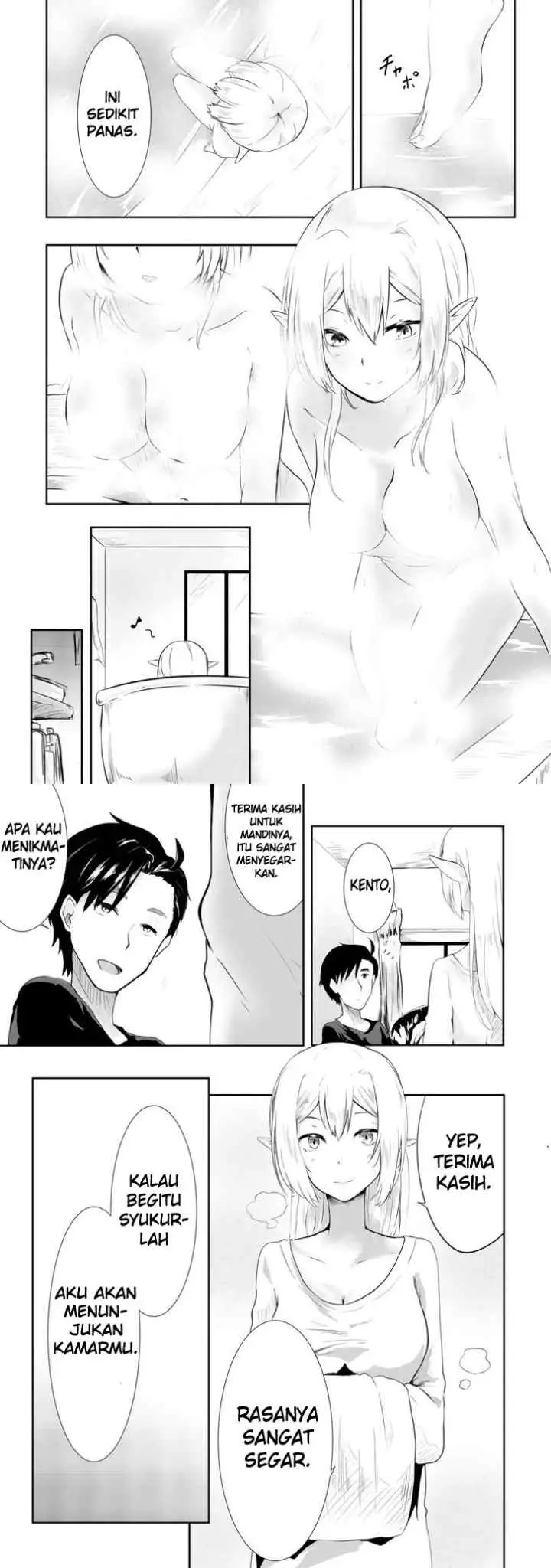 Mujintou De Elf to Kyoudou Seikatsu chapter 1 halaman 14