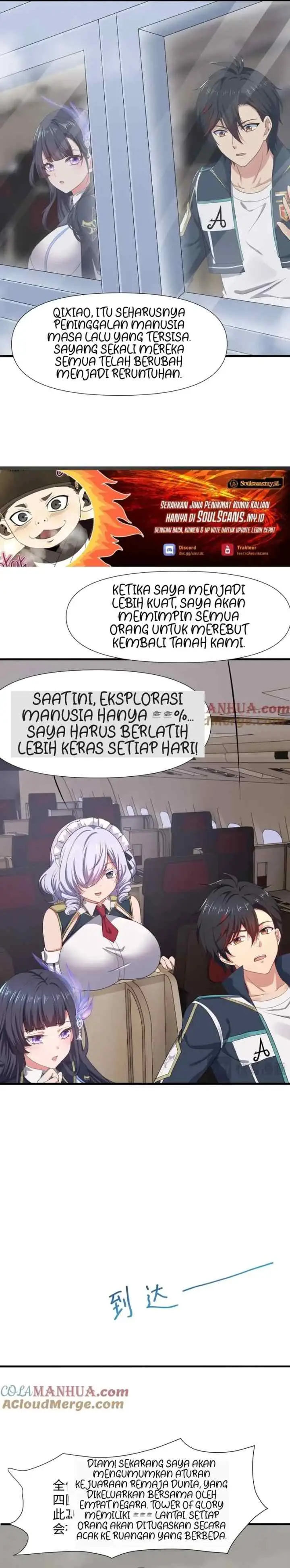 After Merging With the Goddess, I Am Invincible chapter 40 halaman 6