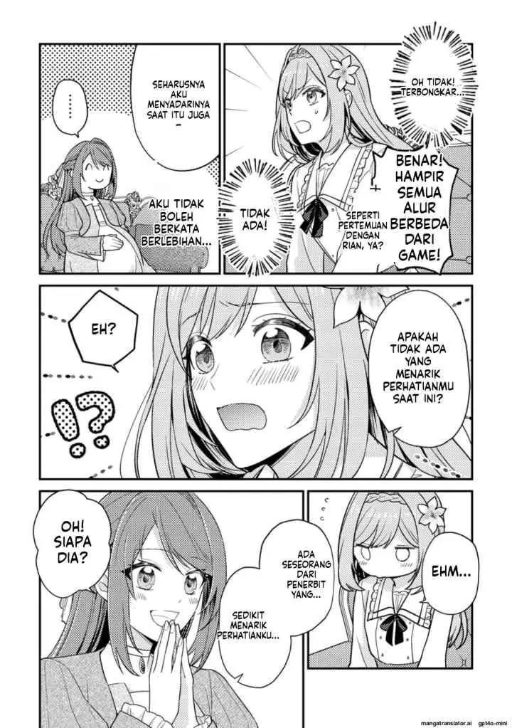 Heroine ga Kuru Mae ni Ninshin shimashita ~Tsunda Hazu no Akuyaku Reijou desuga, Douyara Chigau youdesu~ chapter 8.3 halaman 4
