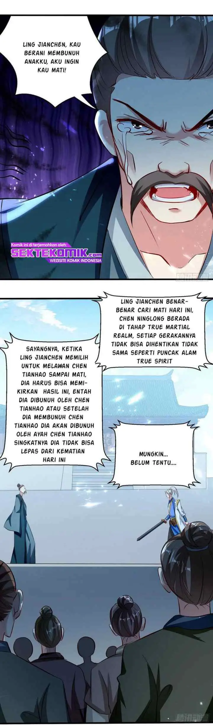 Ling Tian Shendi chapter 136 halaman 6
