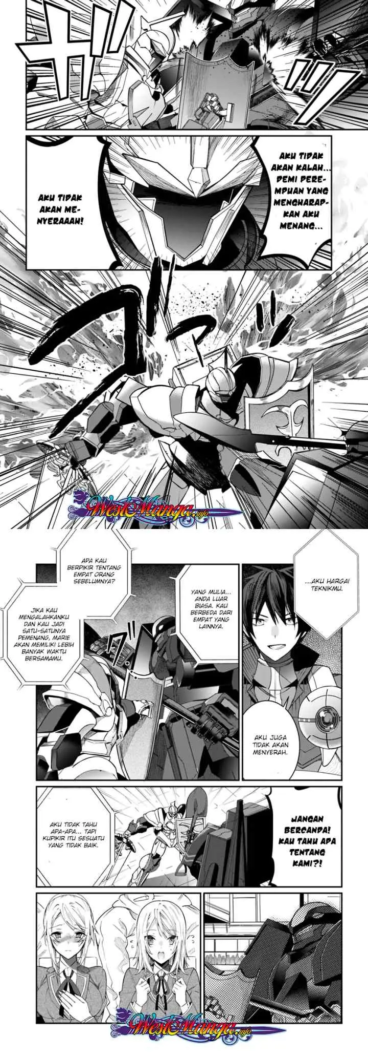 Otome Game Sekai wa Mob ni Kibishii Sekai Desu chapter 10.2 halaman 8