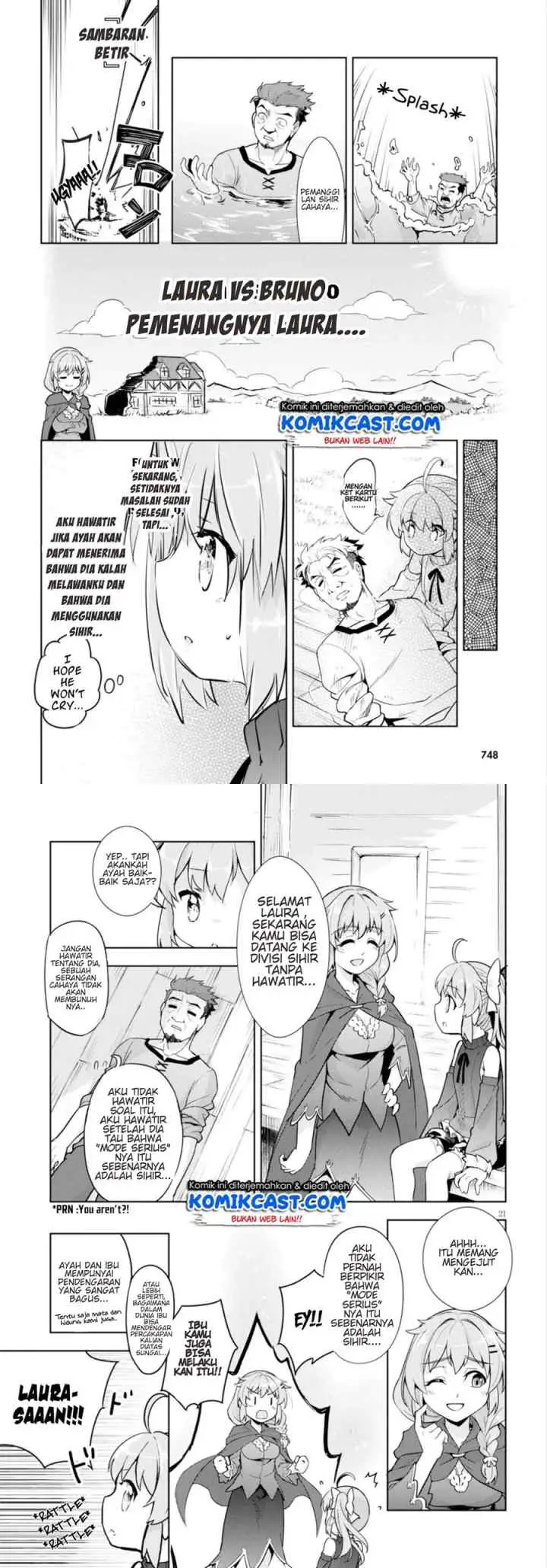 Kenshi o Mezashite Nyugaku Shitanoni Maho Tekisei 9999 Nandesukedo!? chapter 12 halaman 11