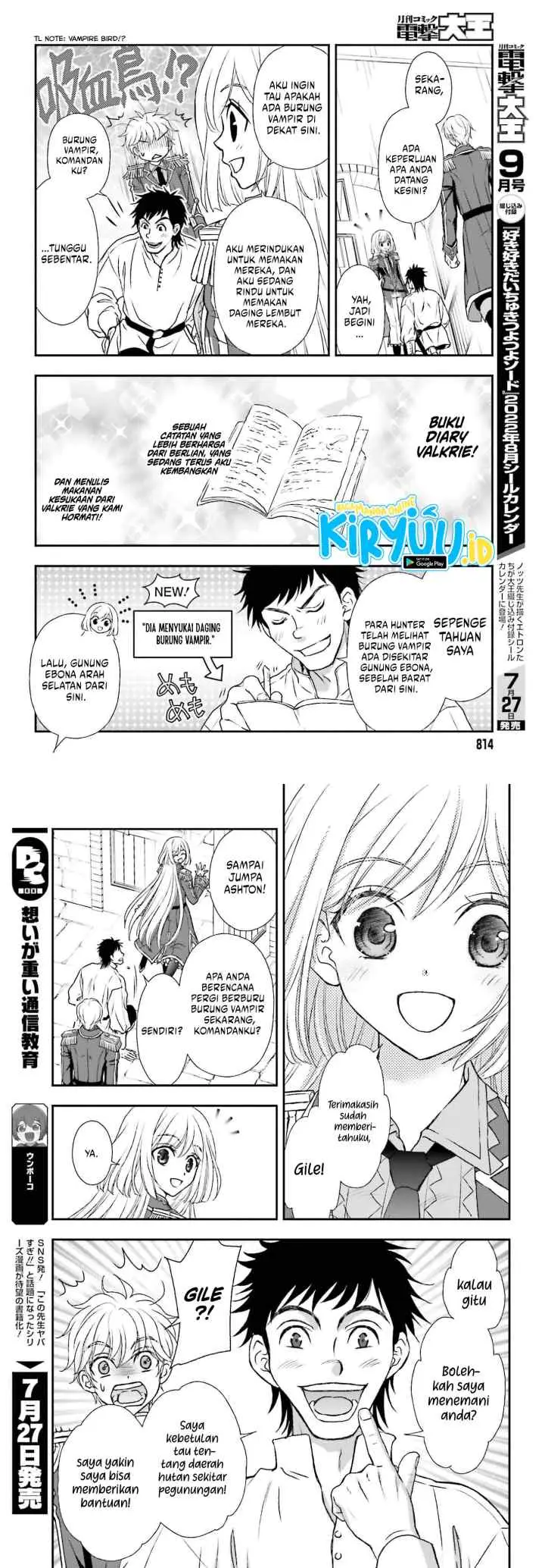 Shinigami ni Sodaterareta Shoujo wa Shikkoku no Tsurugi wo Mune ni Idaku chapter 30 halaman 9
