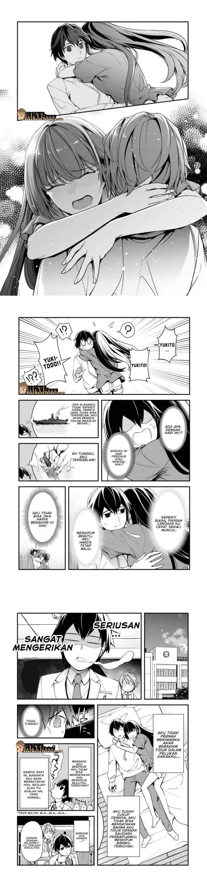Ore ni Trauma wo Ataeta Joshi-tachi ga Chirachira Mitekuru kedo, Zannen desu ga Teokure desu chapter 15 halaman 15