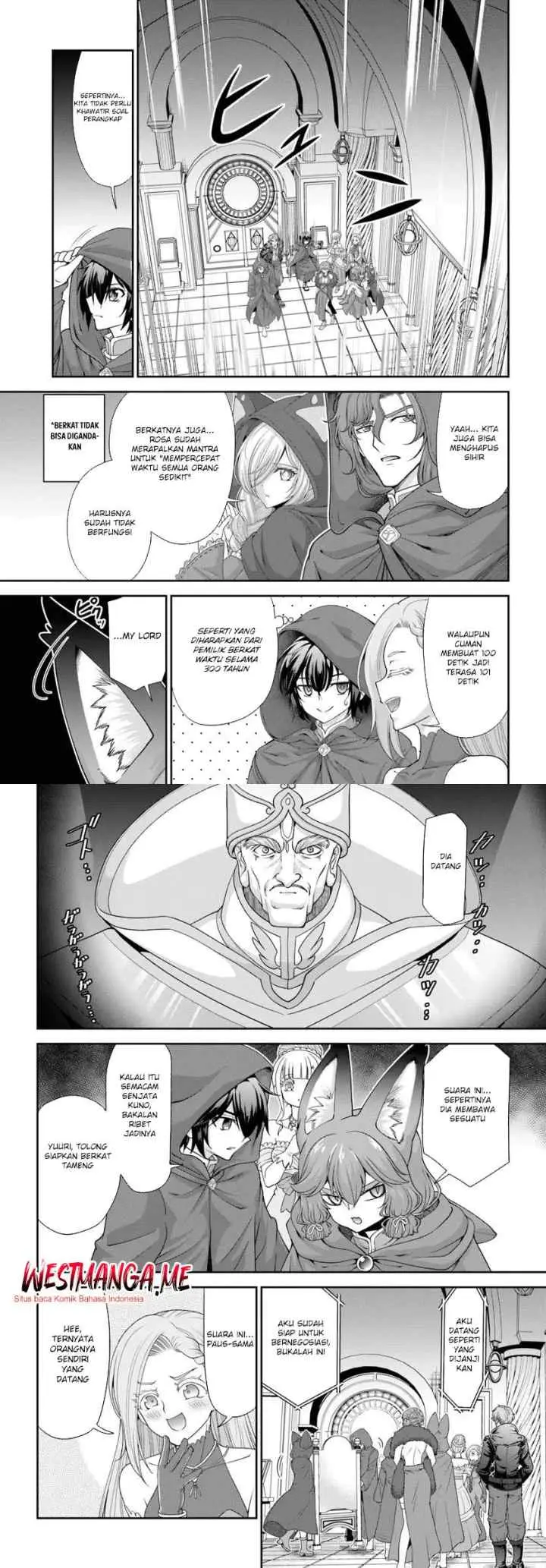 Tenohira Kaitaku Mura de Isekai Kenkokuki: Fueteku Yome-tachi to Nonbiri Mujintou Life chapter 61 halaman 4