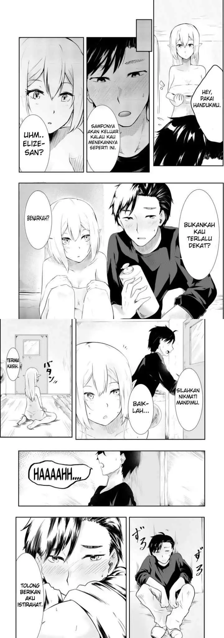 Mujintou De Elf to Kyoudou Seikatsu chapter 1 halaman 13
