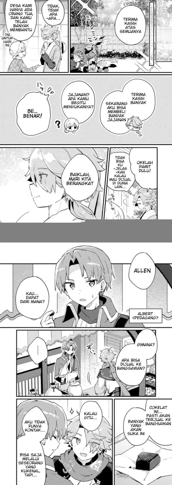 Isekai Shounin Skill wo Kushi Shite, Yuuyuu Jiteki na Okanemochi Slow Life wo Okurimasu chapter 1 halaman 7