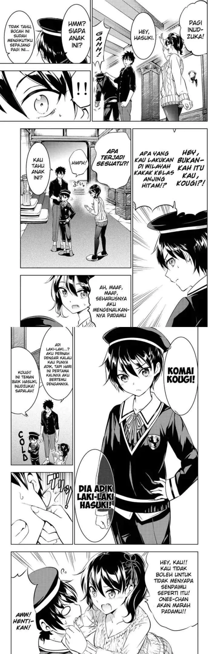 Kishuku Gakkou no Juliet chapter 45 halaman 4