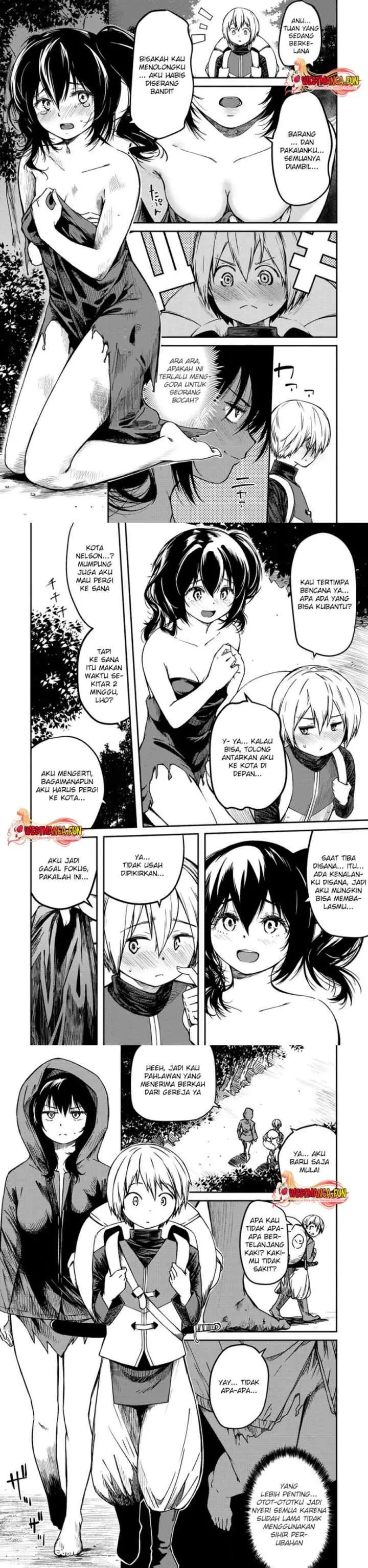Monster Onna Kanbu wa Osanaki Yuusha wo Dekiaisuru chapter 1 halaman 5