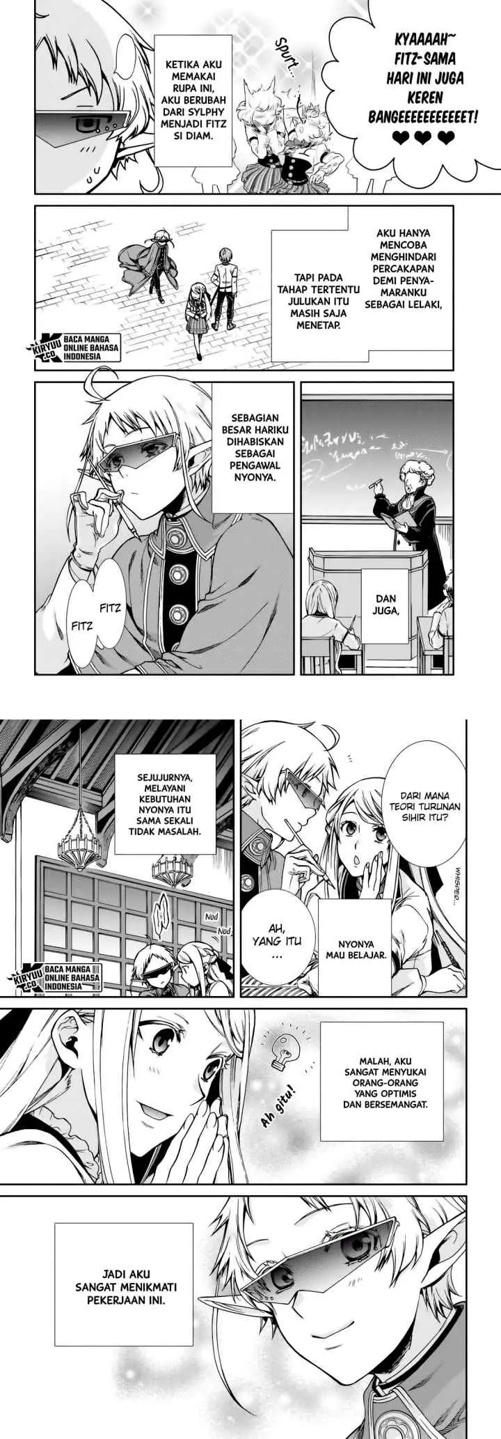 Mushoku Tensei: Isekai Ittara Honki Dasu chapter 57 halaman 8