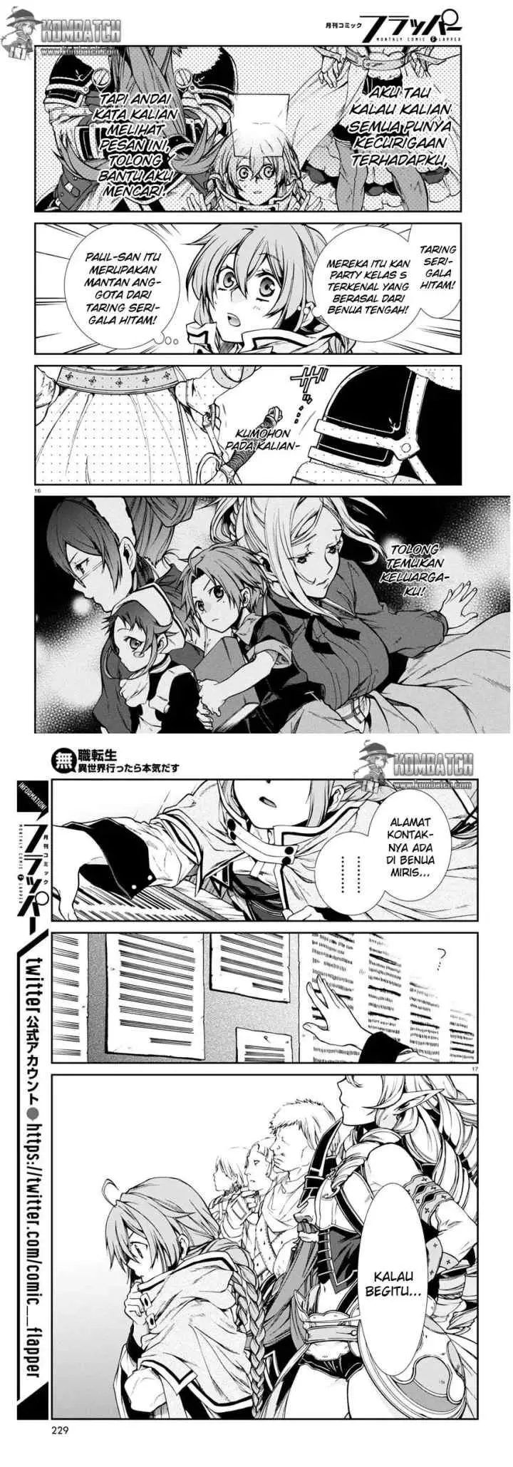 Mushoku Tensei: Isekai Ittara Honki Dasu chapter 22 halaman 11