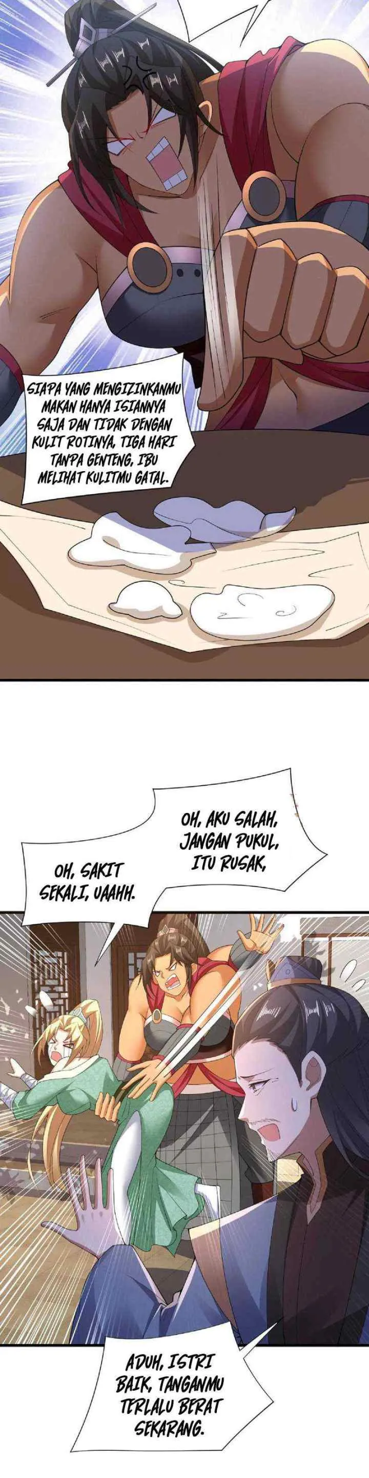 It's Over! The Queen's Soft Rice Husband is Actually Invincible chapter 101 halaman 12