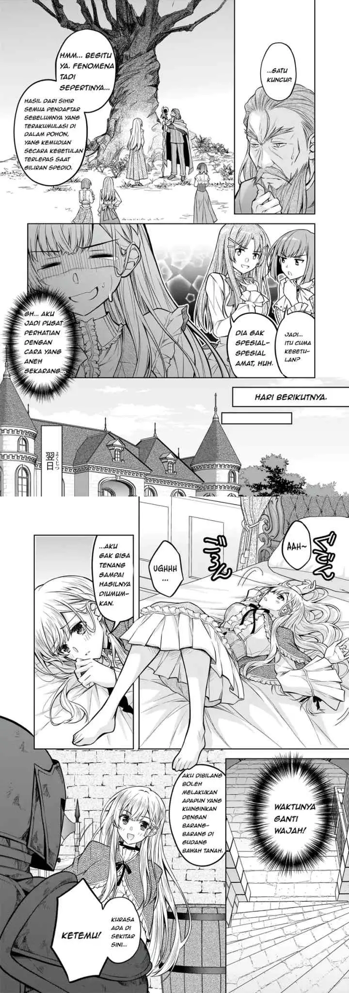 Danzai Sareta Tensei Seijo wa, Akuyaku Reijou no Michi wo Iku! chapter 2 halaman 8