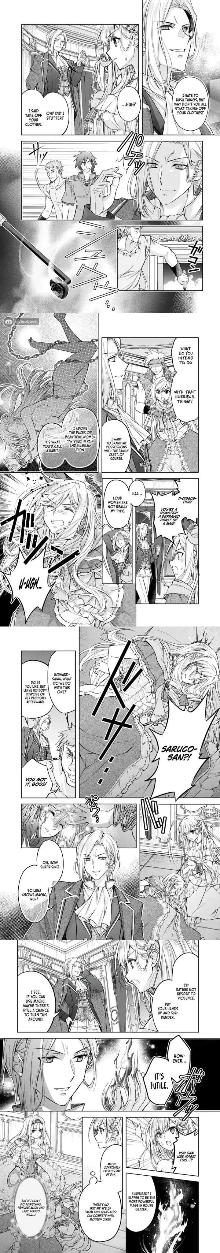 Danzai Sareta Tensei Seijo wa, Akuyaku Reijou no Michi wo Iku! chapter 1 halaman 10