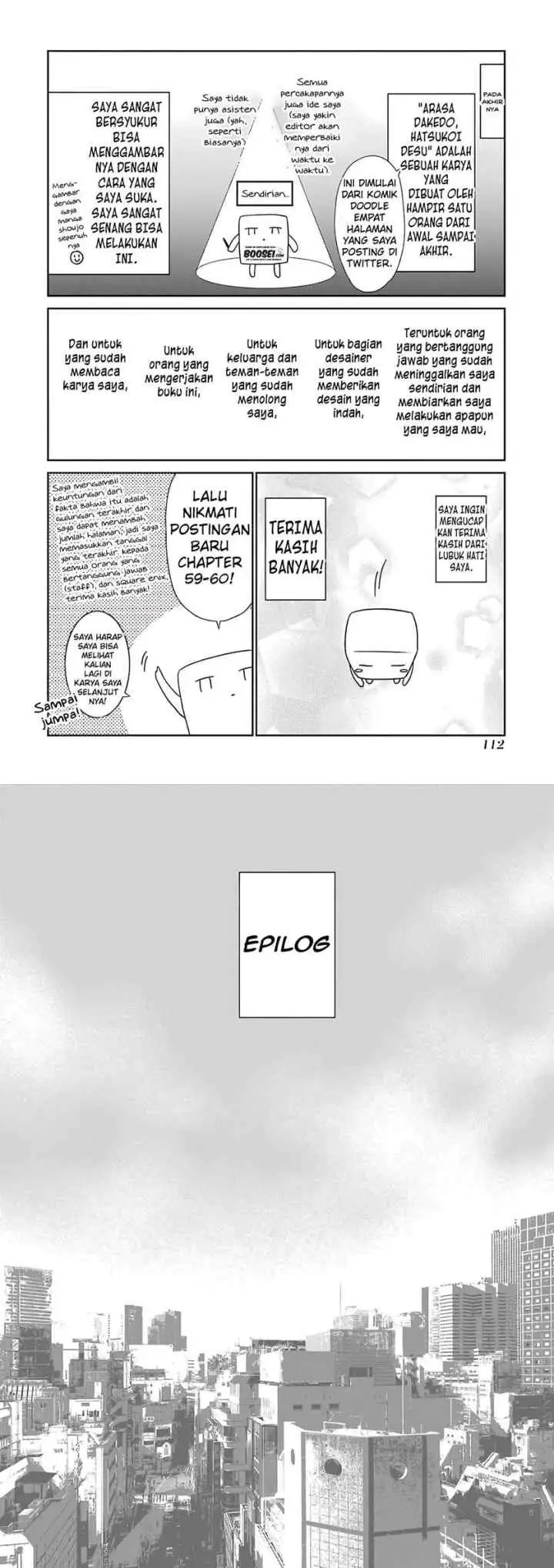 Arasa Dakedo, Hatsukoi desu chapter 58 halaman 4