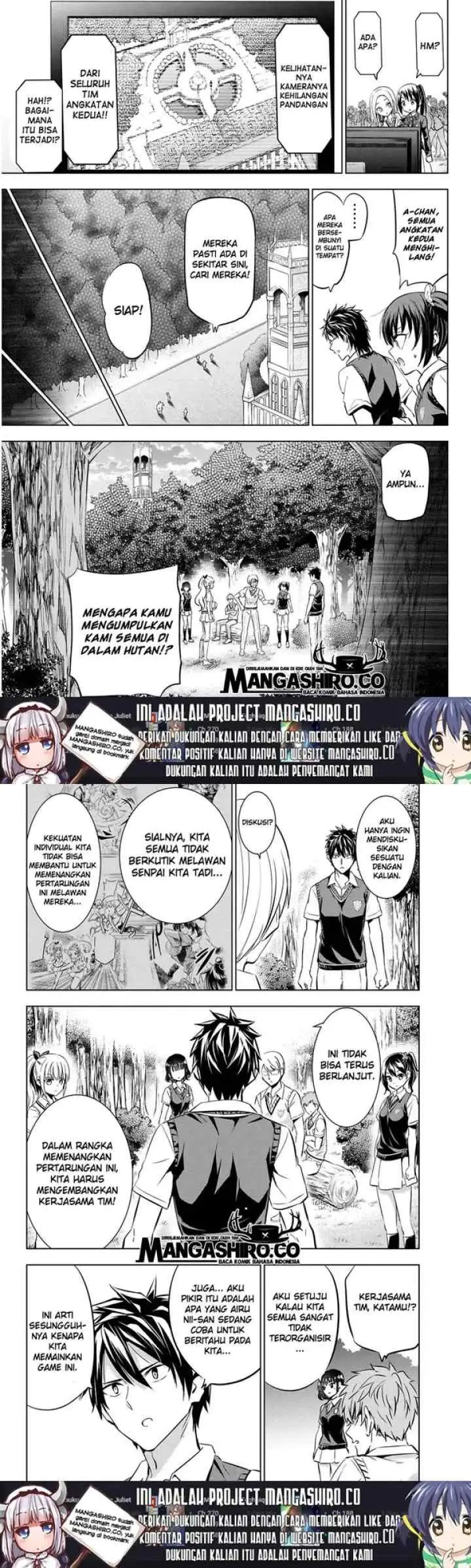 Kishuku Gakkou no Juliet chapter 95 halaman 4
