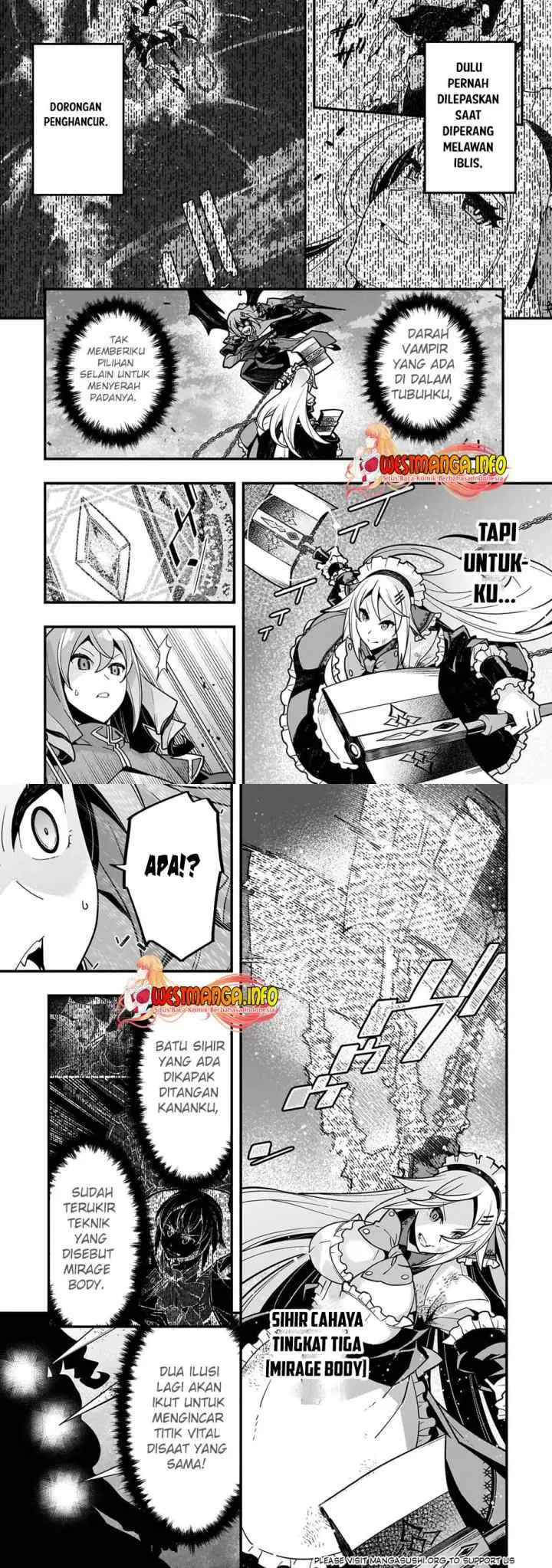 Kyoukai Meikyuu to Ikai no Majutsushi chapter 58 halaman 9