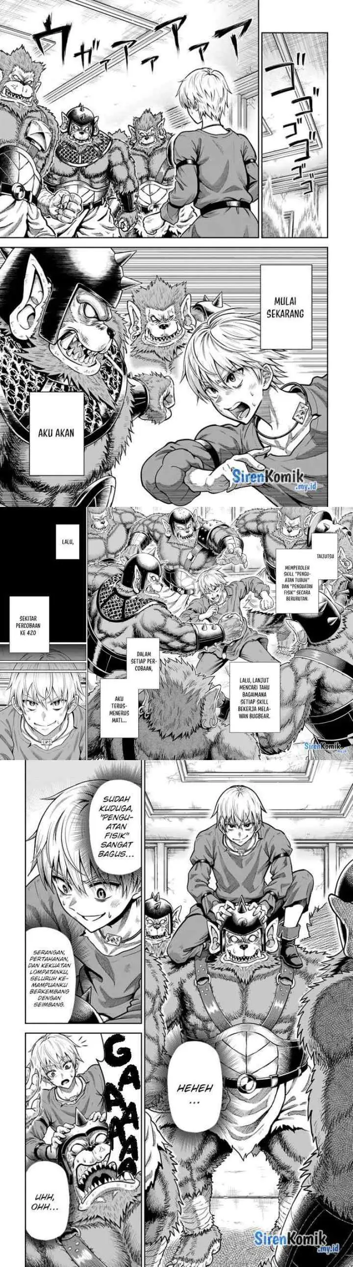 Dungeon ni Hisomu Yandere na Kanojo ni Ore wa Nando mo Korosareru chapter 3 halaman 7