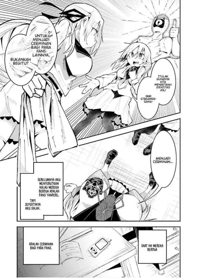 Isekai de Haishin Katsudou wo Shitara Tairyou no Yandere Shinja wo Umidashite Shimatta Ken chapter 18 halaman 12