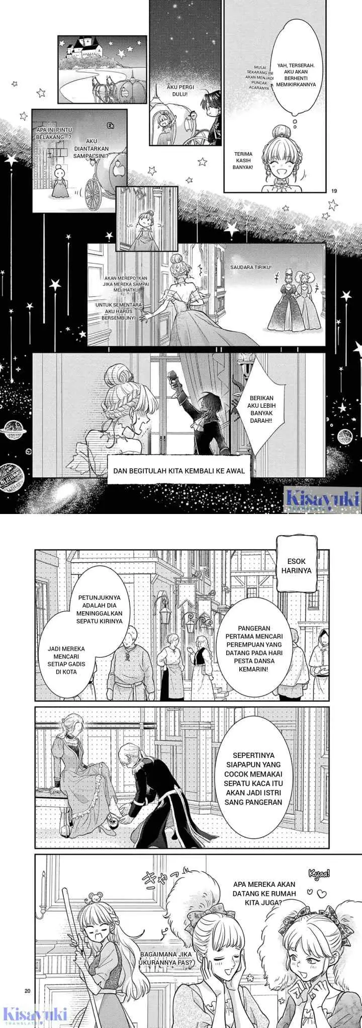 Tensei Cinderella wa Glass no Kutsu wo Hakitakunai chapter 1 halaman 11