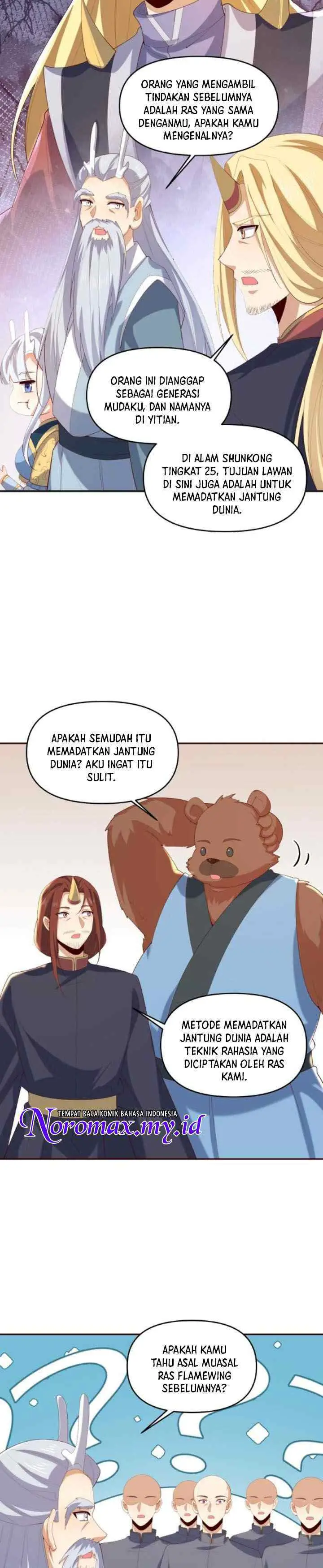 It's Over! The Queen's Soft Rice Husband is Actually Invincible chapter 371 halaman 8