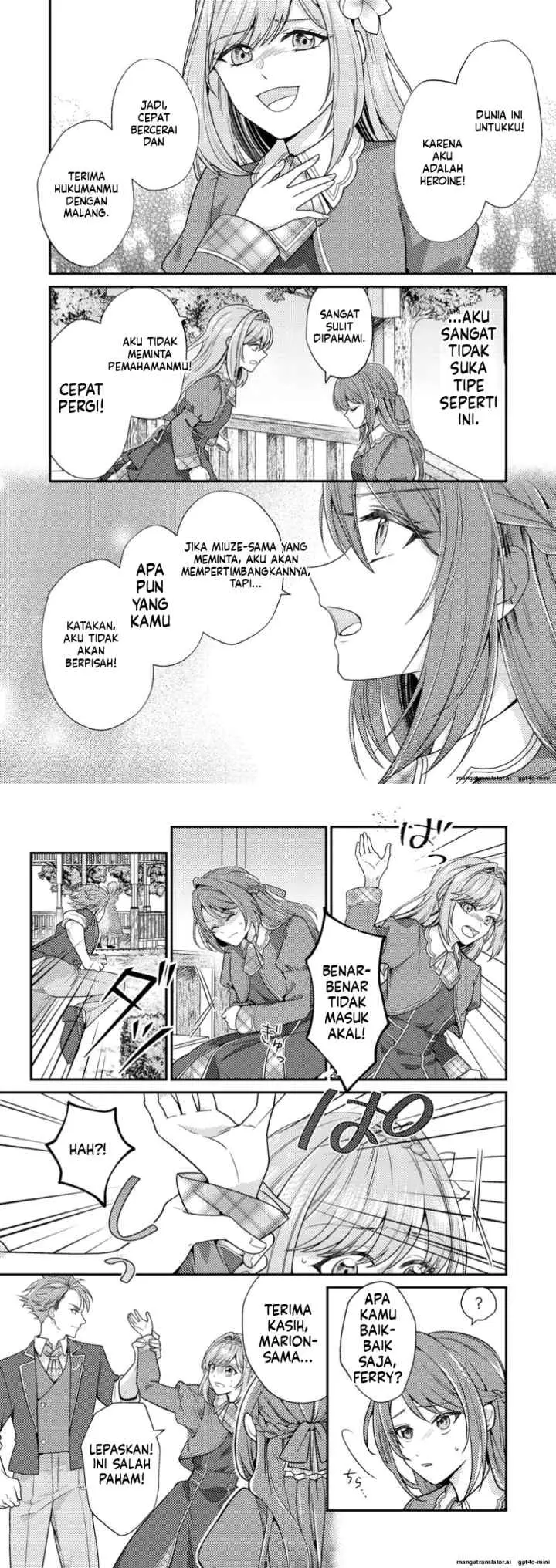Heroine ga Kuru Mae ni Ninshin shimashita ~Tsunda Hazu no Akuyaku Reijou desuga, Douyara Chigau youdesu~ chapter 1 halaman 16