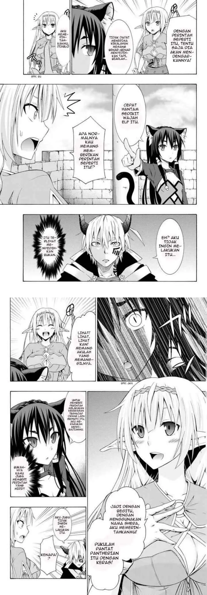 Isekai Maou to Shoukan Shoujo Dorei Majutsu chapter 1.1 halaman 12