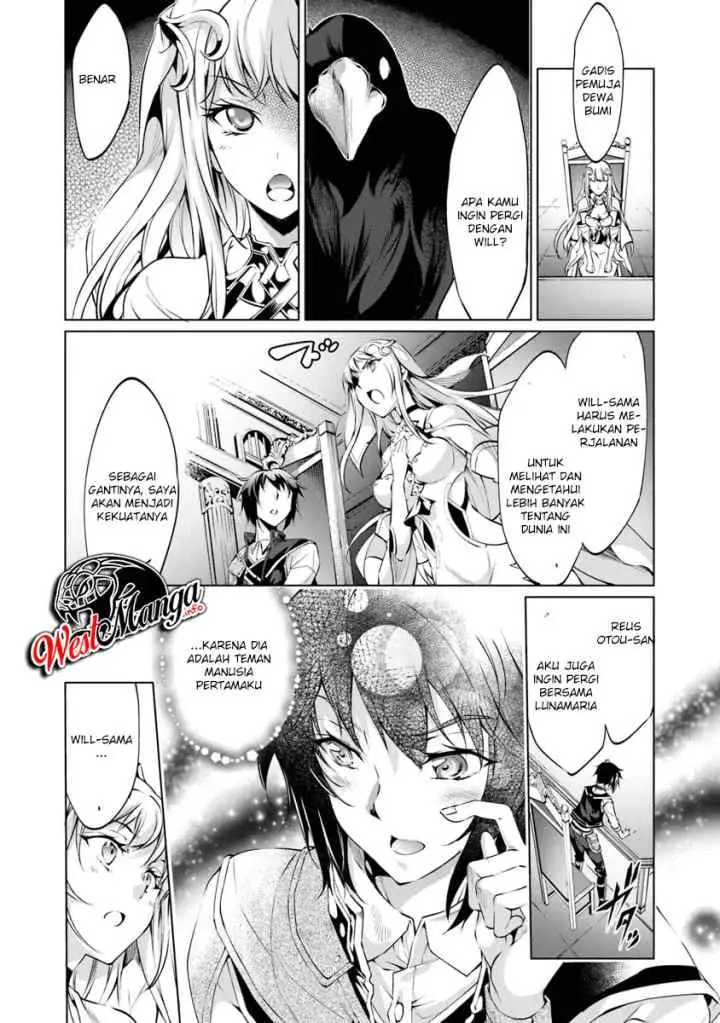 Kamigami ni Sodaterare Shimo no, Saikyou to Naru chapter 4.1 halaman 10
