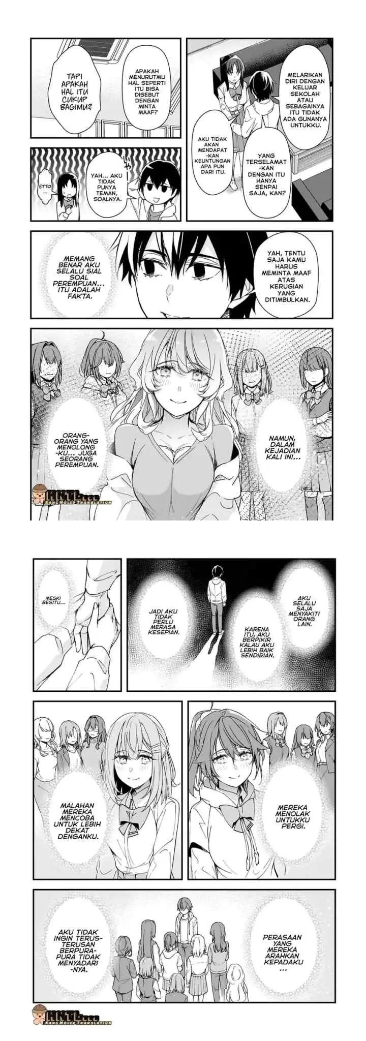 Ore ni Trauma wo Ataeta Joshi-tachi ga Chirachira Mitekuru kedo, Zannen desu ga Teokure desu chapter 28 halaman 13