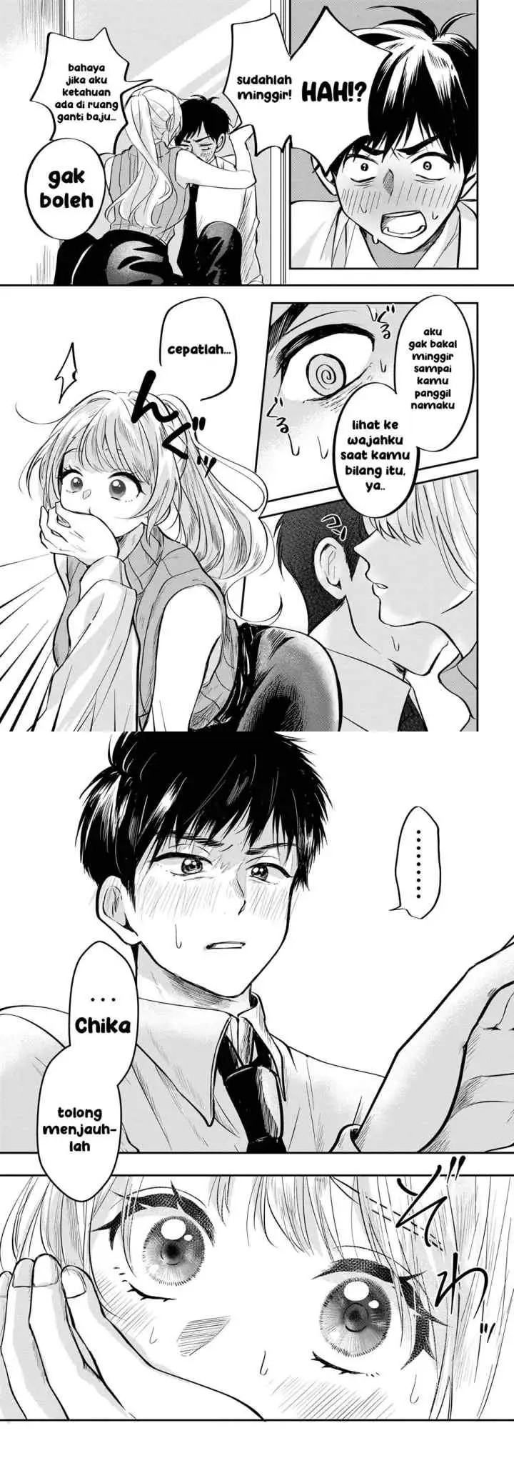 Aisare Tenshi na Classmate ga, Ore ni Dake Itazura ni Hohoemu chapter 3 halaman 12